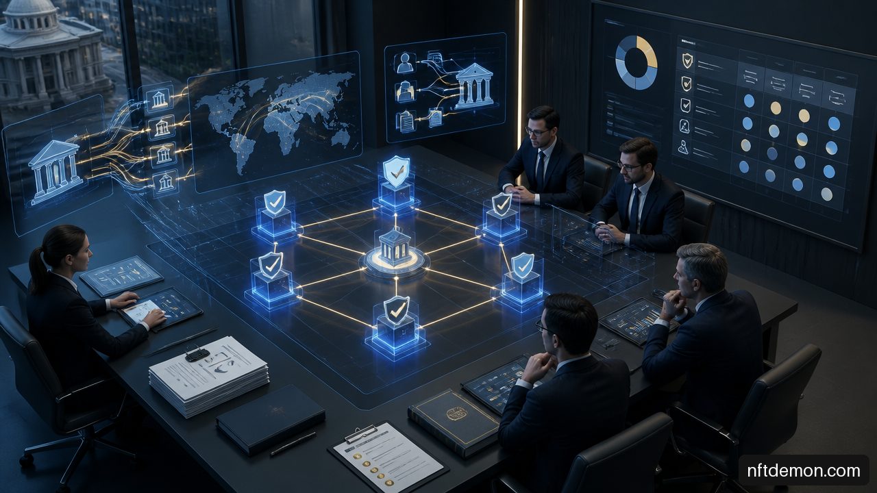 Institutional decision makers evaluating blockchain governance, security, and compliance requirements.